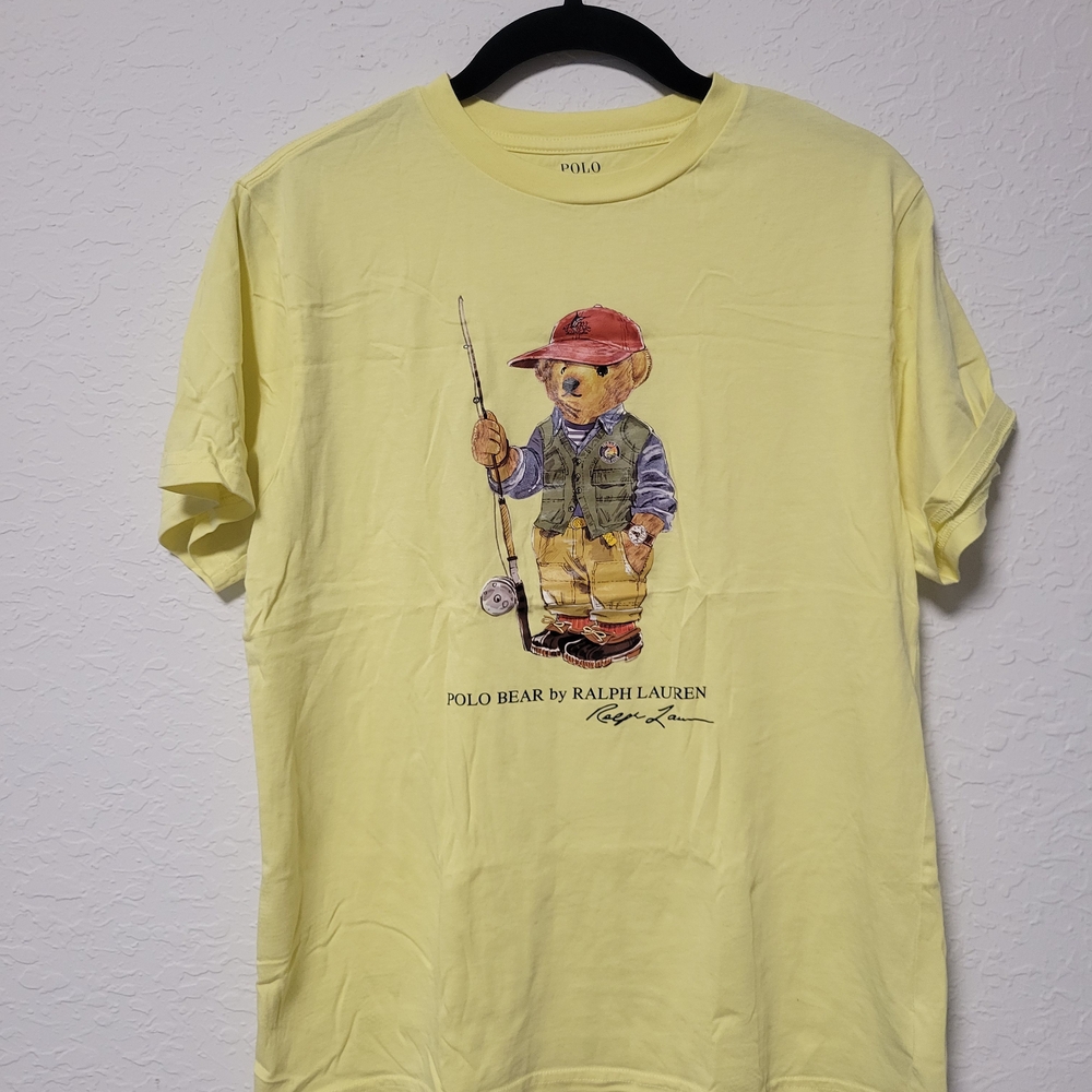Ralph Lauren Yellow Polo Bear T-Shirt